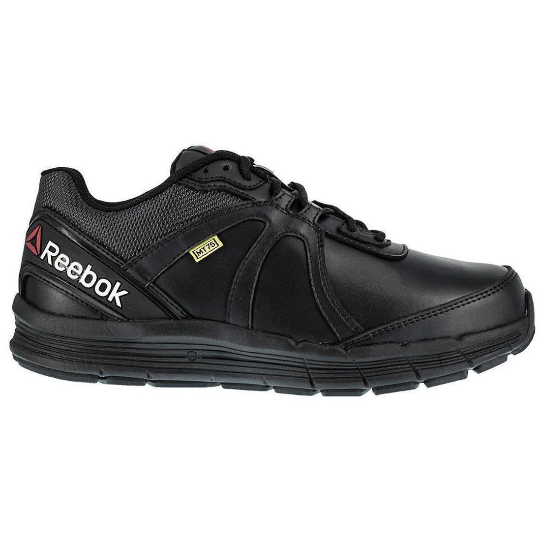 Women's Guide Steel-Toe Met Guard Athletic Work Shoe Black