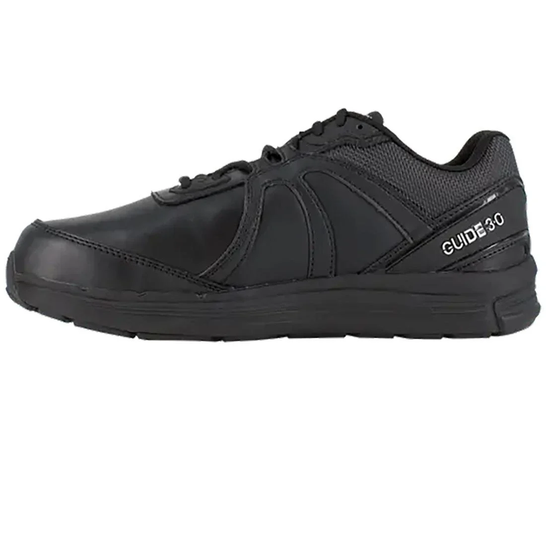 Women's Guide Steel-Toe Met Guard Athletic Work Shoe Black - Image 2