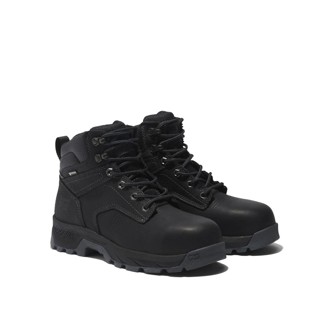Women's Titan EV 6 Inch Composite-Toe Waterproof Work Boot Black - Image 8